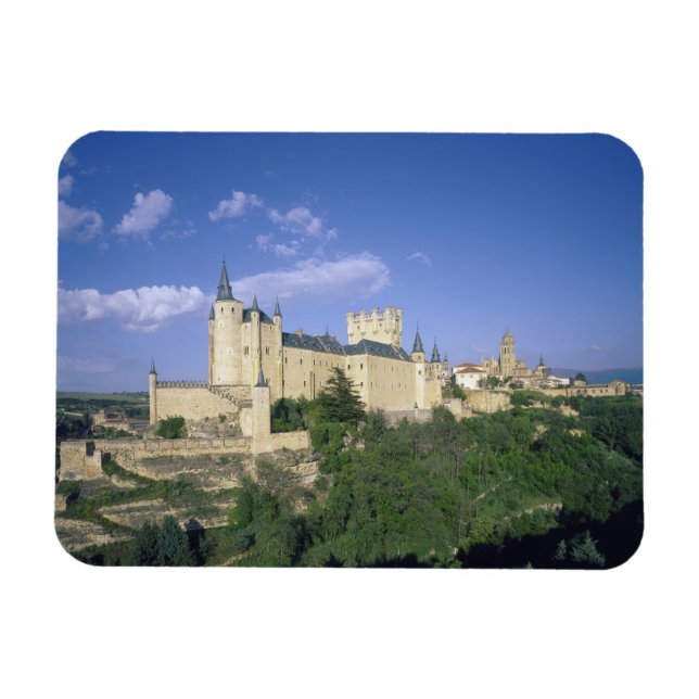 Magnet Flexible Alcazar, Ségovie, Castille Léon, Espagne 2 (Horizontal)