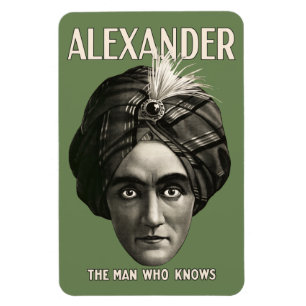 Magnet Flexible Alexandre - l'homme qui sait - aimant