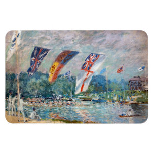 Magnet Flexible Alfred Sisley - Régate à Molesey