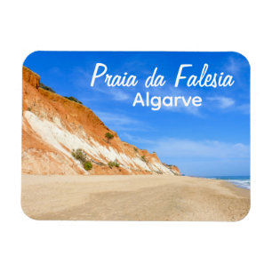 Magnet Flexible Algarve Praia da Falésia Portugal Souvenir