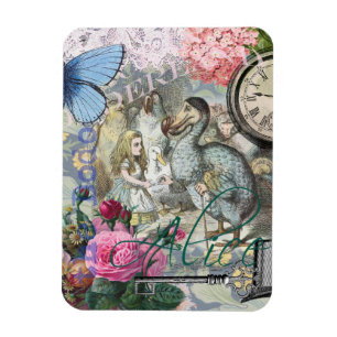 Magnet Flexible Alice Classique Merveilles Dodo Art Tenniel