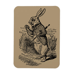 Magnet Flexible Alice vintage au pays des merveilles