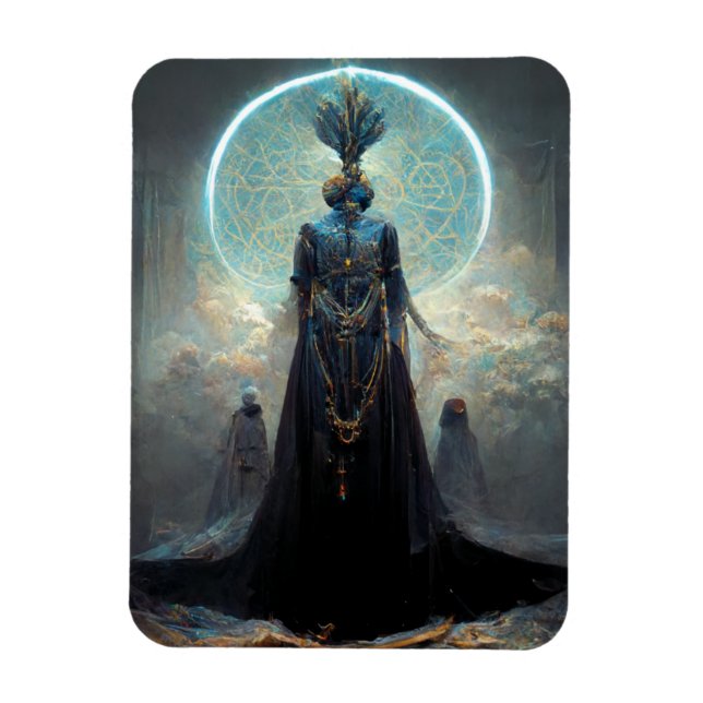 Magnet Flexible Alien Fae 3 Imaginaire Sci-Fi (Vertical)