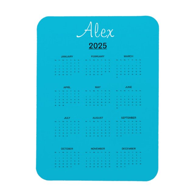 Magnet Flexible Allant Aqua (Vertical)