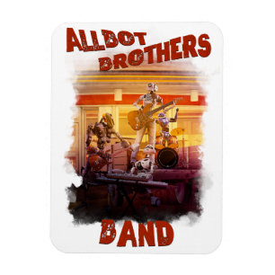 Magnet Flexible Allbot Brothers Band de Bob's Saucer Repair