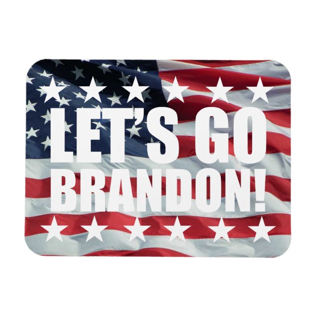 Magnet Flexible ALLONS BRANDON ! [Police 2] Aimant photo flexible (Horizontal)
