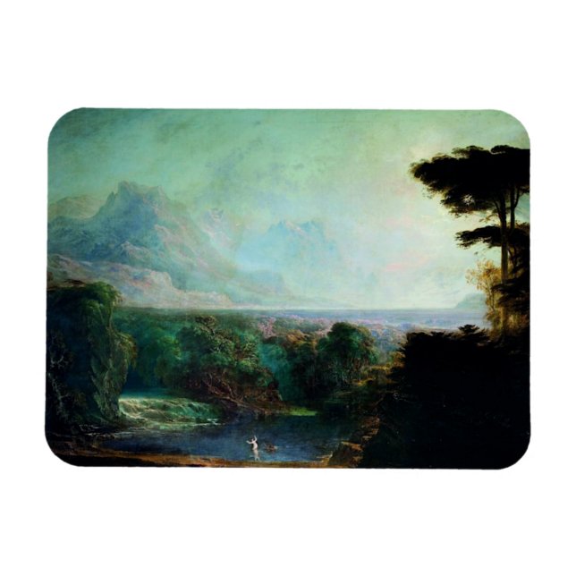 Magnet Flexible Alpheus et Arethusa de John Martin (Horizontal)