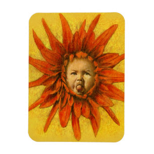 Magnet Flexible Amant flexible bébé fleur amusant