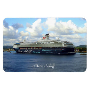 Magnet Flexible Amarré à quai dans Bonaire Mein Schiff