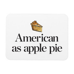 Magnet Flexible Américain comme tarte aux pommes