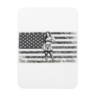 Magnet Flexible  American woman