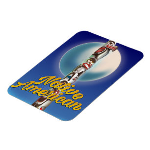 Magnet Flexible Amérindien fier
