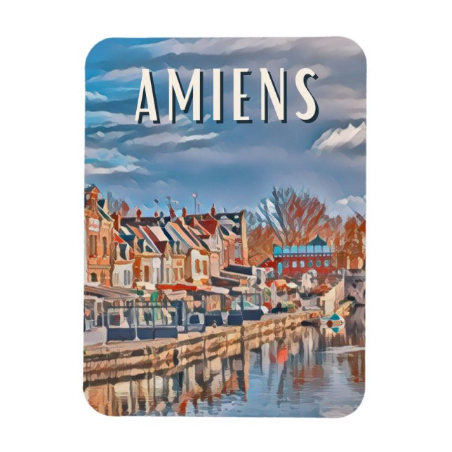 Magnet Flexible Amiens Photo Vintage (Vertical)