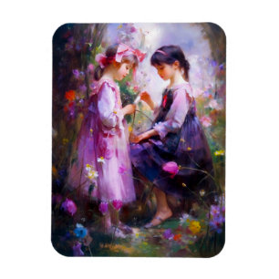 Magnet Flexible Amis et fleurs 2