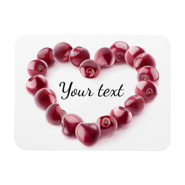 Magnet Flexible Amour cerise (Horizontal)