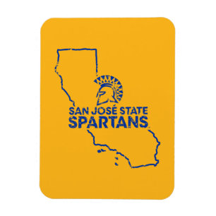 Magnet Flexible Amour de Spartans d'état de San Jose