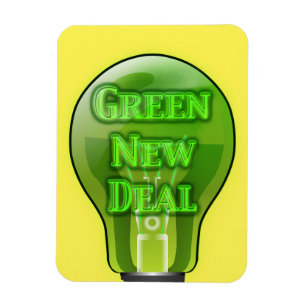 Magnet Flexible Ampoule verte New Deal