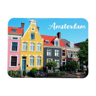 Magnet Flexible Amsterdam Hollande Maisons Voyage souvenir