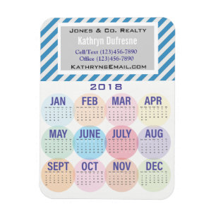 Magnet Flexible Amusement et calendrier professionnel des affaires
