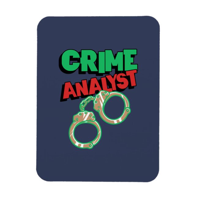 Magnet Flexible Analyste des crimes (Vertical)