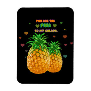 Magnet Flexible Ananas Pina Colada