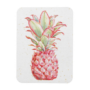 Magnet Flexible Ananas   rose tropical