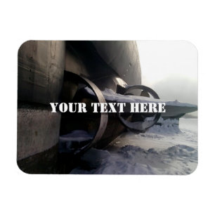 Magnet Flexible Ancien sous-marin