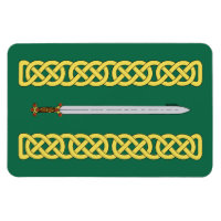 Ancienne épée celtique et réseau