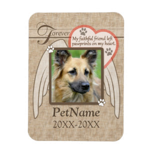 Magnet Flexible Ange aimée pour toujours aimée ailes animal Sympat
