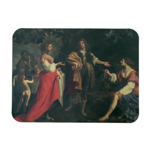 Magnet Flexible Angélique officinale et l'amarrage, Medoro, 1634