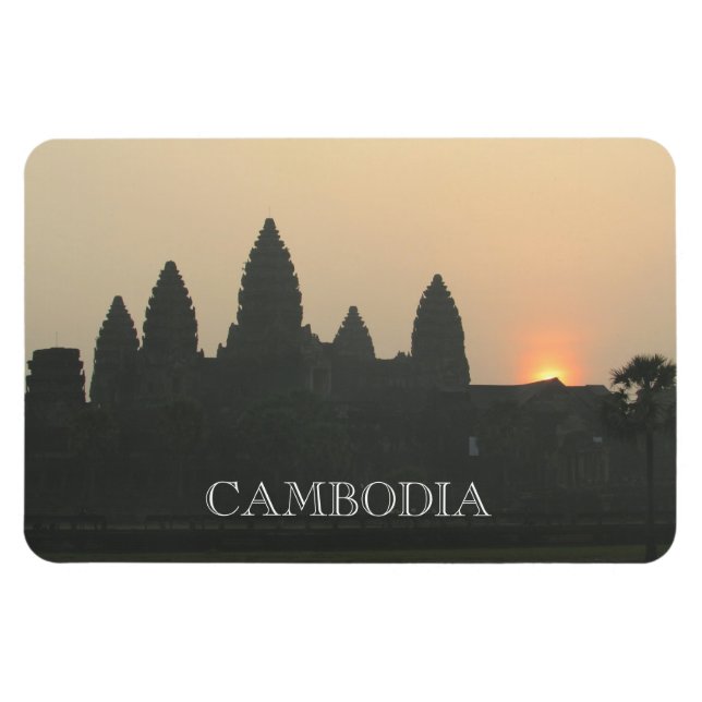 Magnet Flexible angkor wat sunrise cambodia (Horizontal)