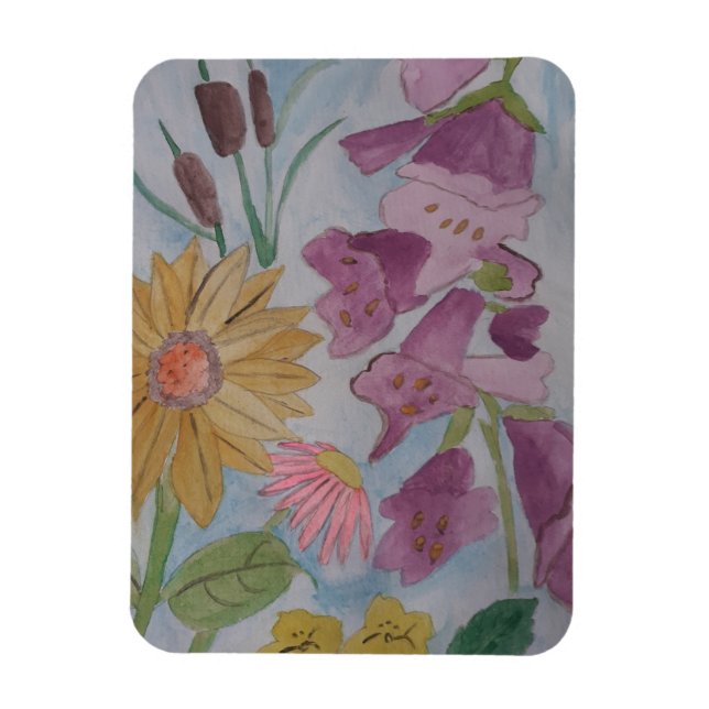 Magnet Flexible Anglais Cottage Garden (Vertical)