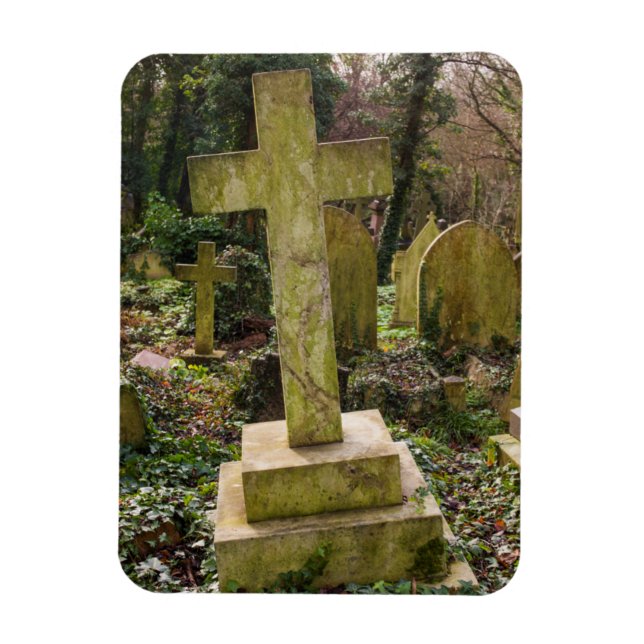 Magnet Flexible Angleterre, Londres, Highgate Cemetery, gravesite (Vertical)