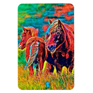 Magnet Flexible AnimalColor_Horse_018