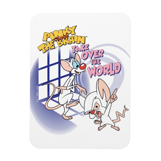 Magnet Flexible Animaniacs | Reprendre Le Monde Graphique (Vertical)