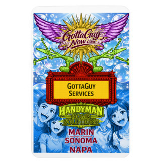 Magnet Flexible Anime GottaGuy Handyman Home Solutions 