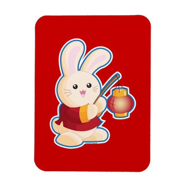 Magnet Flexible Année du lapin (Vertical)