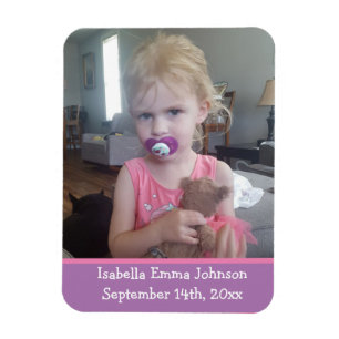 Magnet Flexible Anniversaire rappel de l'aimant photo