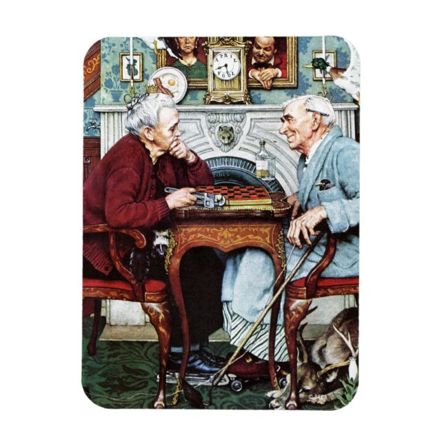 Magnet Flexible April Fool, 1943 (Vertical)