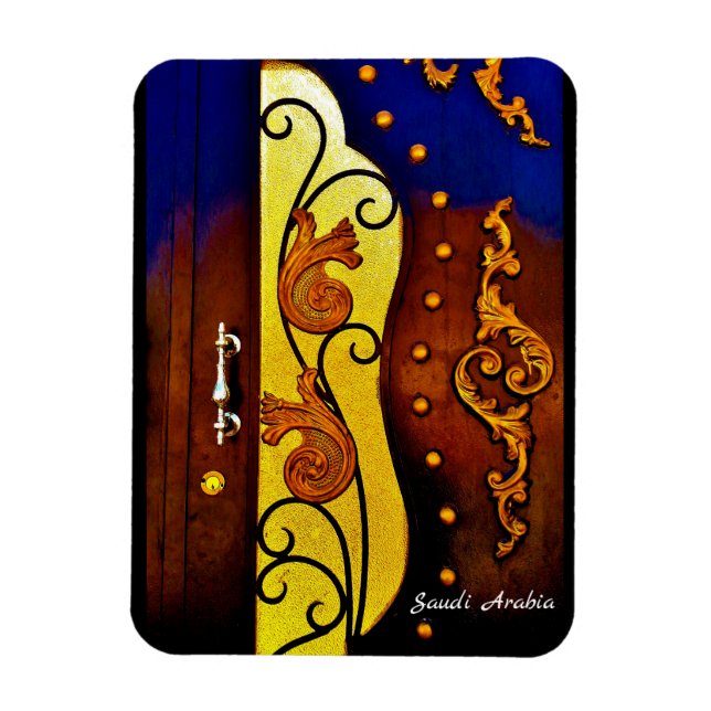 Magnet Flexible Arabie saoudite (Vertical)