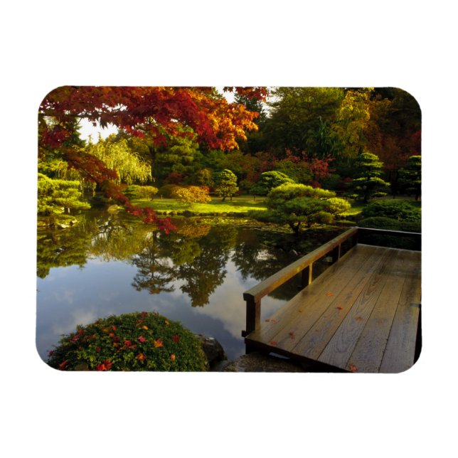 Magnet Flexible Arboretum, Jardin Japonais, Seattle, Washington, (Horizontal)