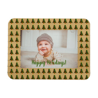 Magnet Flexible Arbre de Noël en or personnalisé