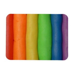 Magnet Flexible Arc-en-ciel de Squishy Dough