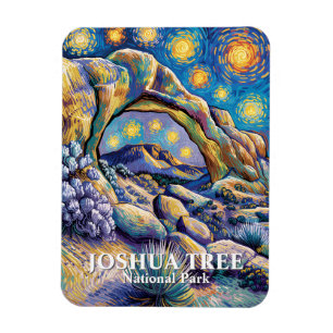 Magnet Flexible Arche de roche de l'arbre de Joshua coloré moderne