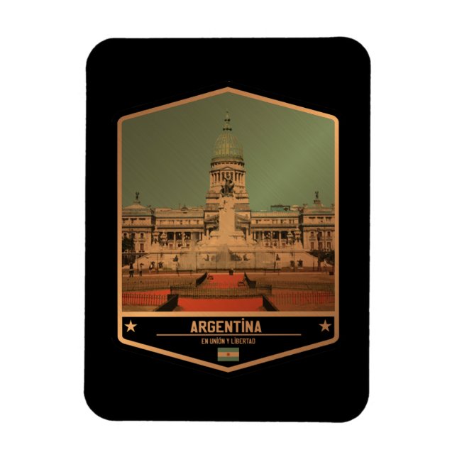 Magnet Flexible Argentine (Vertical)