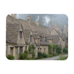 Magnet Flexible Arlington Row, Bibury, aimant photo rectangulaire