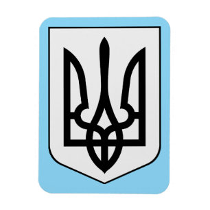 Magnet Flexible Armoiries de l'Ukraine