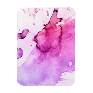 Magnet Flexible Arrière - plan peint à la main 5 d'aquarelle