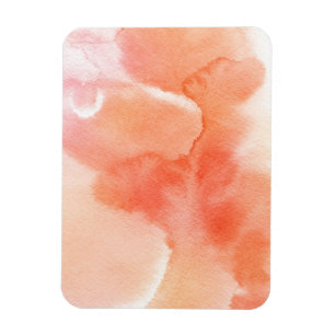 Magnet Flexible Arrière - plan peint à la main d'aquarelle