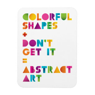 Magnet Flexible Art Abstrait